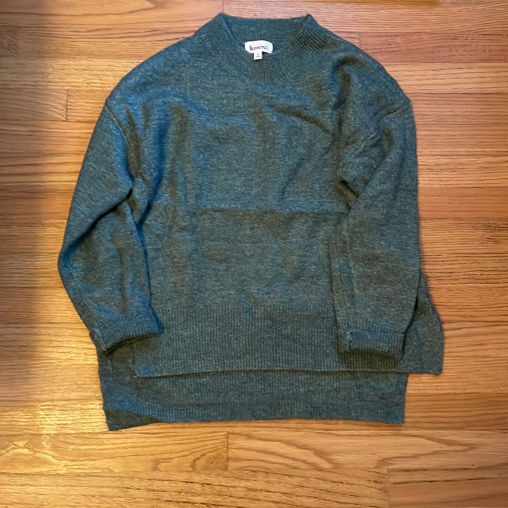 Oversized tunic sweater